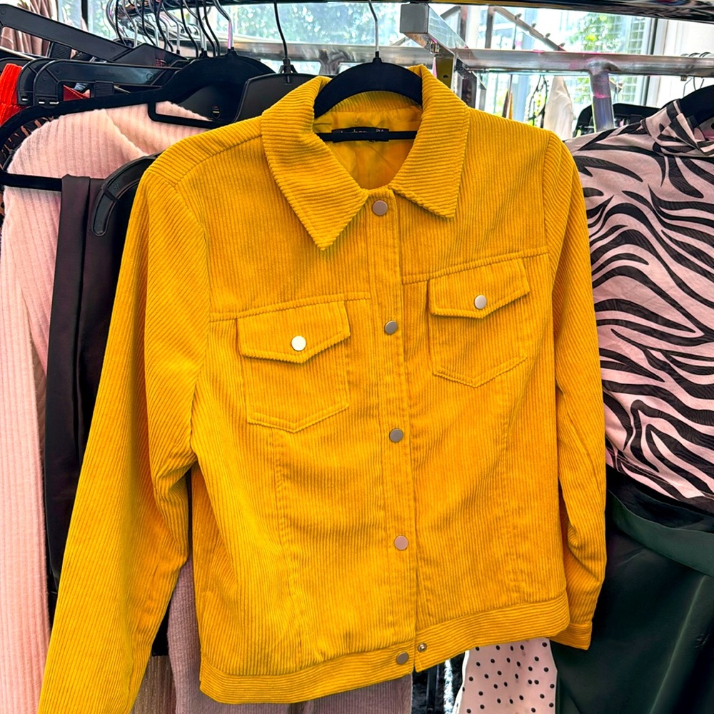 Boohoo Yellow Jacket
